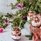 Yogurt- Sour Cherry & Cacao Granola Parfait