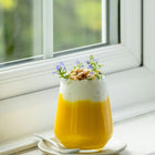 Yogurt- Mango Crumble Parfait